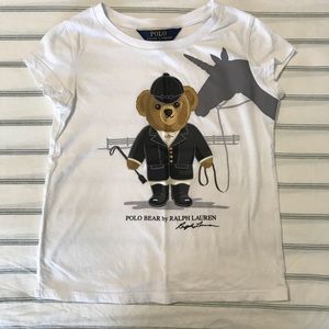 Polo Ralph Lauren Girls Bear T